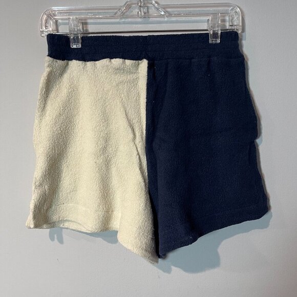 Sundry Navy and Cream Color block Shorts. Size Small - NWT - Picture 2 of 7